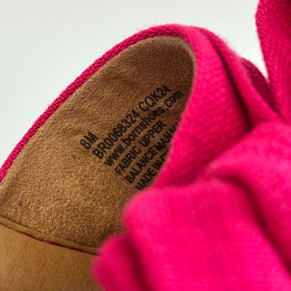 Born Cami Bow Cork Wedge Platform Slide Sandal Pink 8 NWOT - Picture 12 of 13